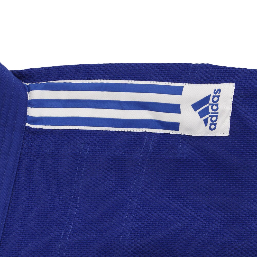 アディダス（adidas）（メンズ）TRANING-BLUE 柔道着 J-500B White stripe