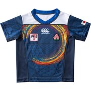 カンタベリー（canterbury）（キッズ）ラグビー 7人制 日本代表 2021 ユニフォーム ジュニア ジャパン セブンズ オルタネイト ジャージ RGJ30197 ネイビー