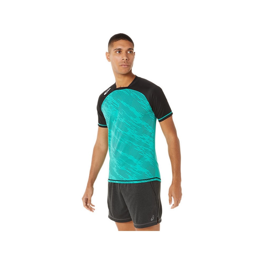 アシックス（ASICS）（メンズ）ラグビーウェア ドライプラクティス半袖シャツ 2111B240.300 速乾