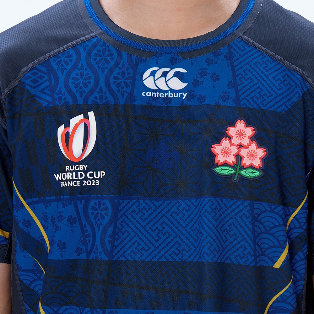 カンタベリー（canterbury）（メンズ、レディース）ラグビー 日本代表 レプリカ ジャージ ユニフォーム オルタネイトRWC2023 RG33981WC