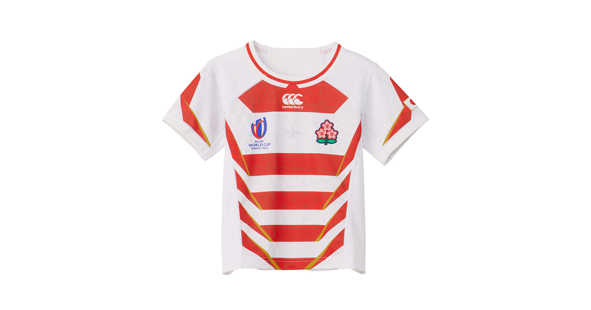 カンタベリー（canterbury）（キッズ）ラグビー 日本代表 レプリカ ジャージ ユニフォーム ホーム RWC2023