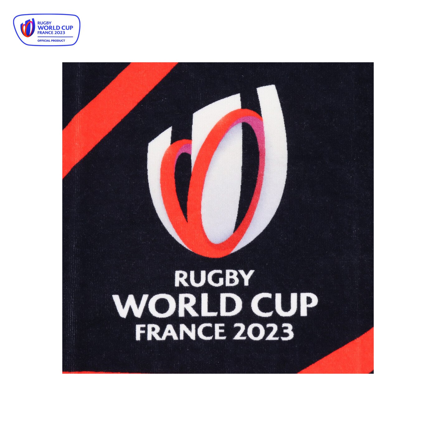 ラグビーワールドカップ2023 フランス（RUGBY WORLDCUP FRANCE 2023）（メンズ、レディース、キッズ）JRFUフェイスタオル RWC35820