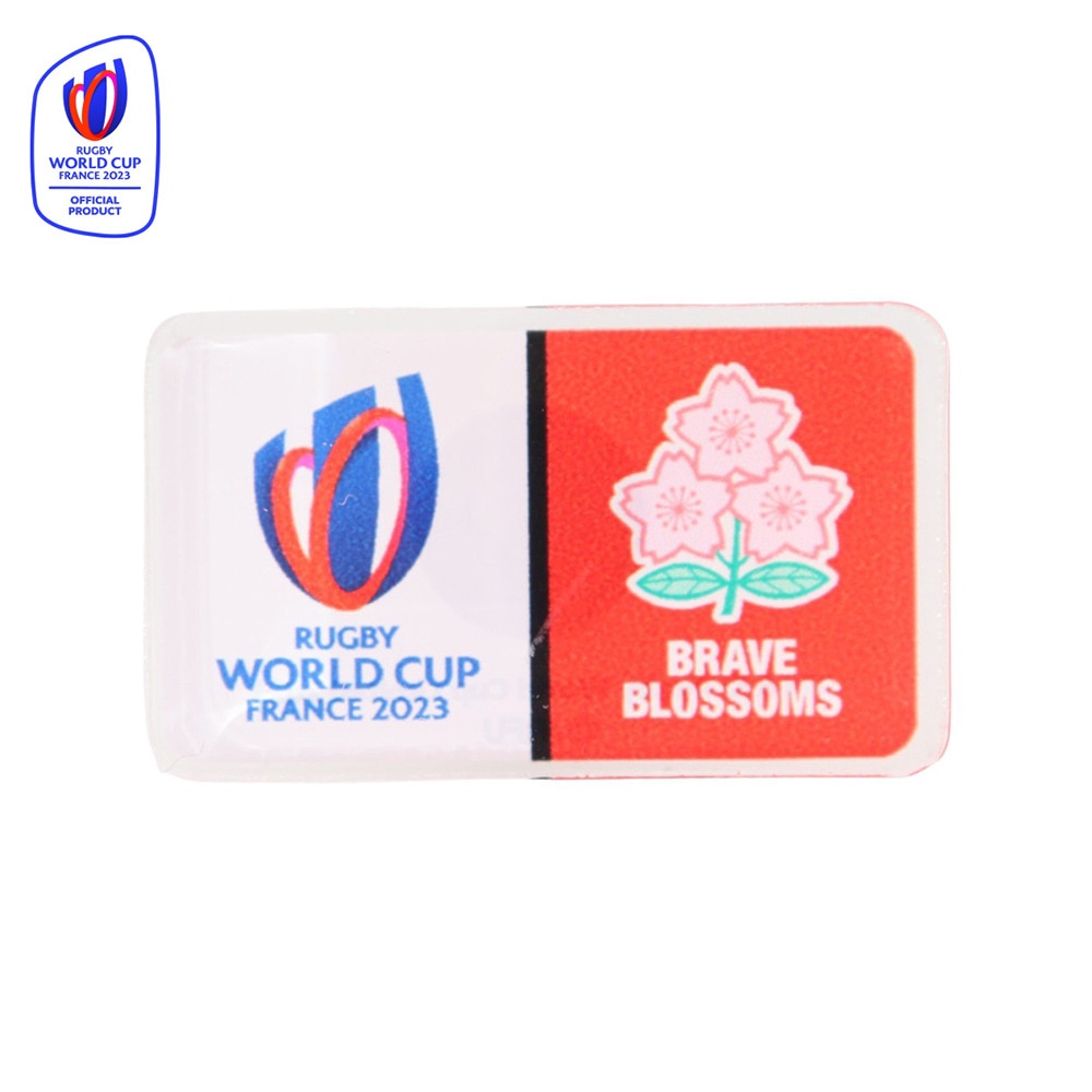 ラグビーワールドカップ2023 フランス（RUGBY WORLDCUP FRANCE 2023）（メンズ、レディース、キッズ）フランス×JRFU ピンバッジ RWC35823