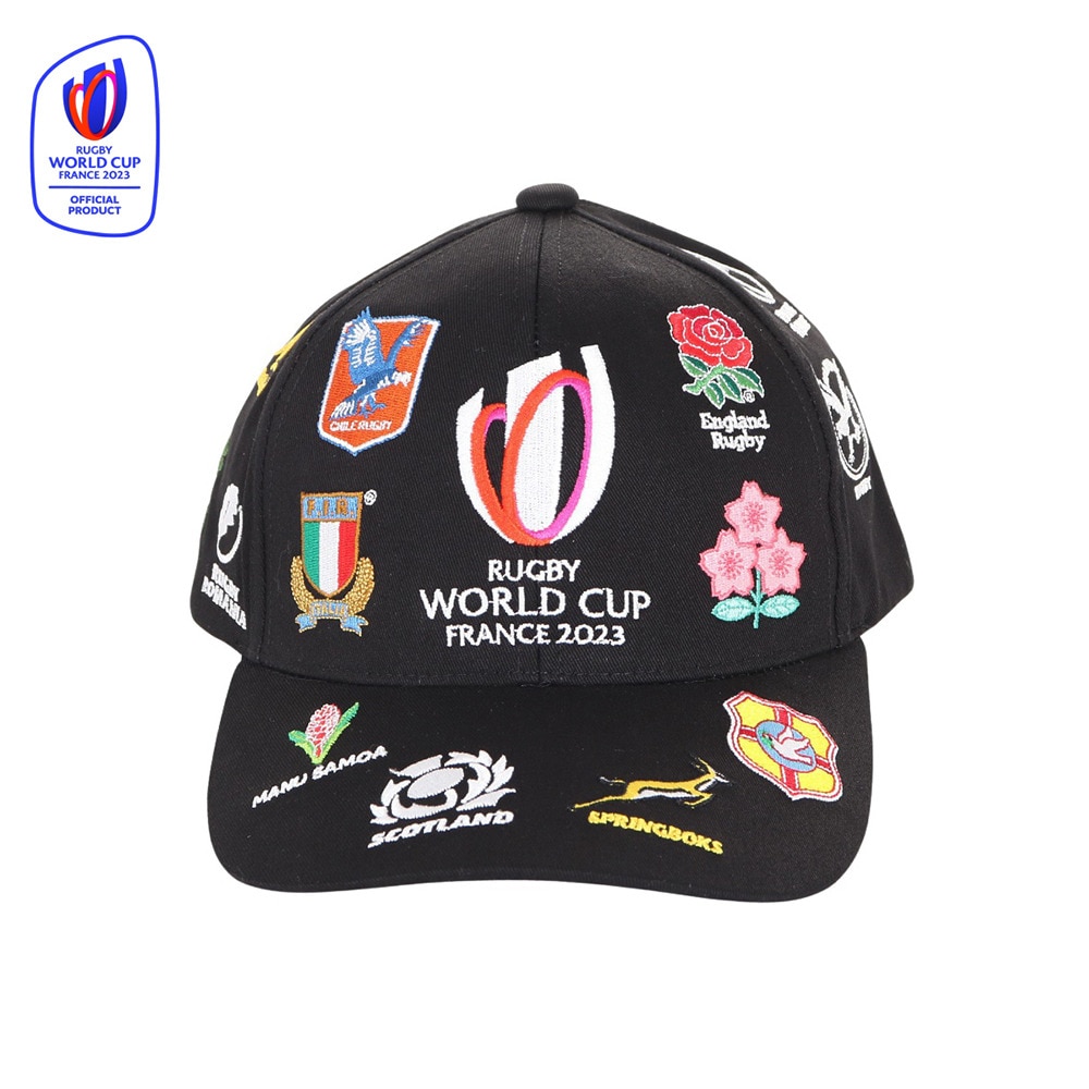 ラグビーワールドカップ2023 フランス（RUGBY WORLDCUP FRANCE 2023）（メンズ、レディース）20UNIONS キャップ RWC53207