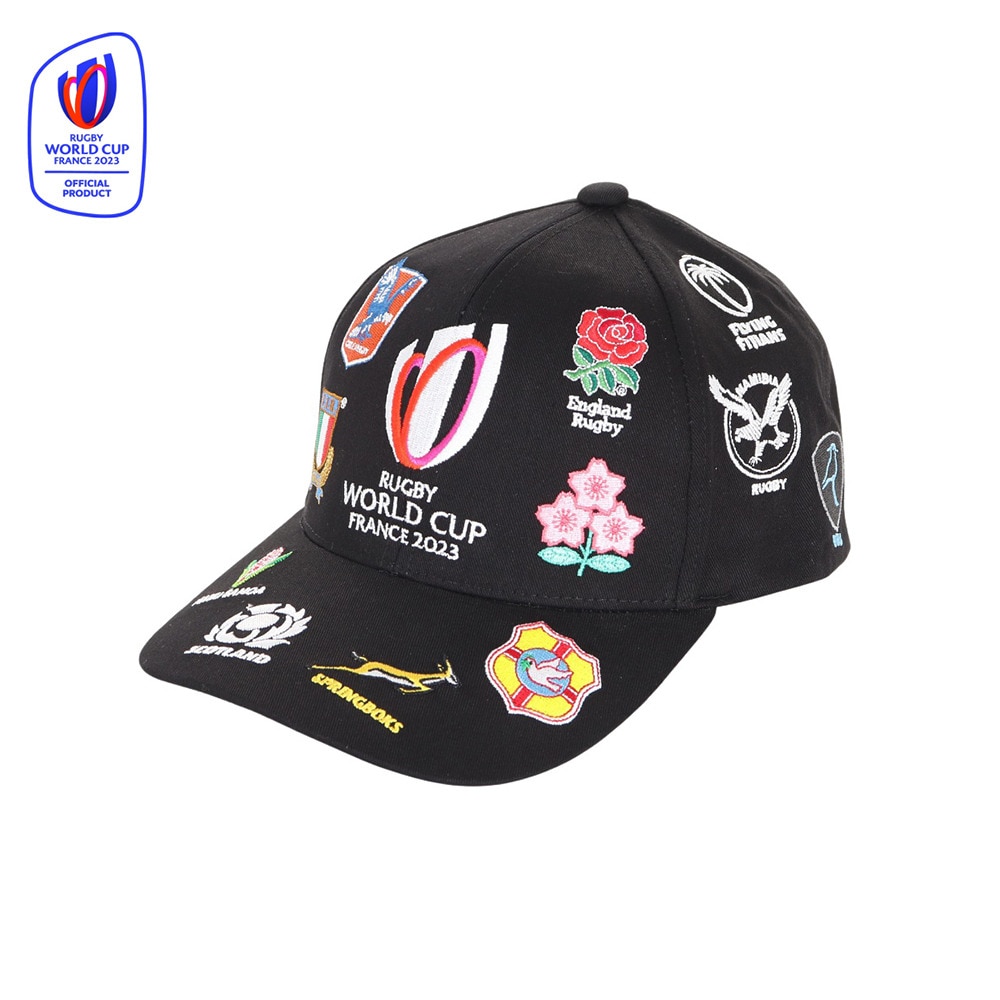 ラグビーワールドカップ2023 フランス（RUGBY WORLDCUP FRANCE 2023）（メンズ、レディース）20UNIONS キャップ  RWC53207 スポーツ用品はスーパースポーツゼビオ