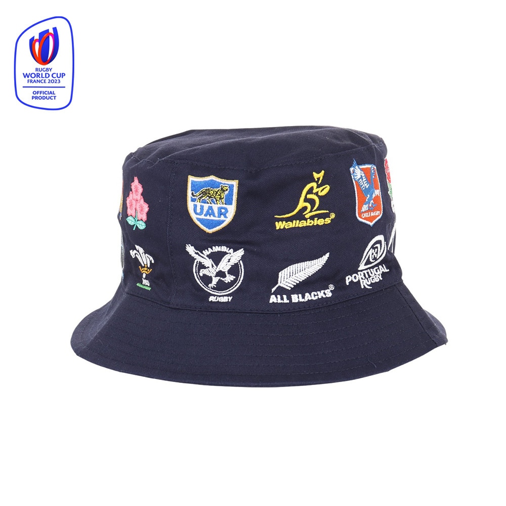 ラグビーワールドカップ2023 フランス（RUGBY WORLDCUP FRANCE 2023）（メンズ、レディース）20UNIONS バケットハット RWC53208
