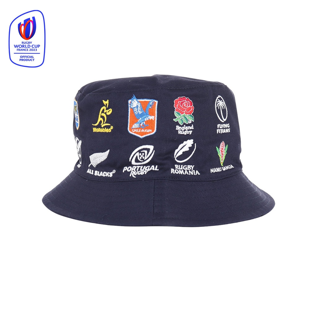ラグビーワールドカップ2023 フランス（RUGBY WORLDCUP FRANCE 2023）（メンズ、レディース）20UNIONS バケットハット RWC53208