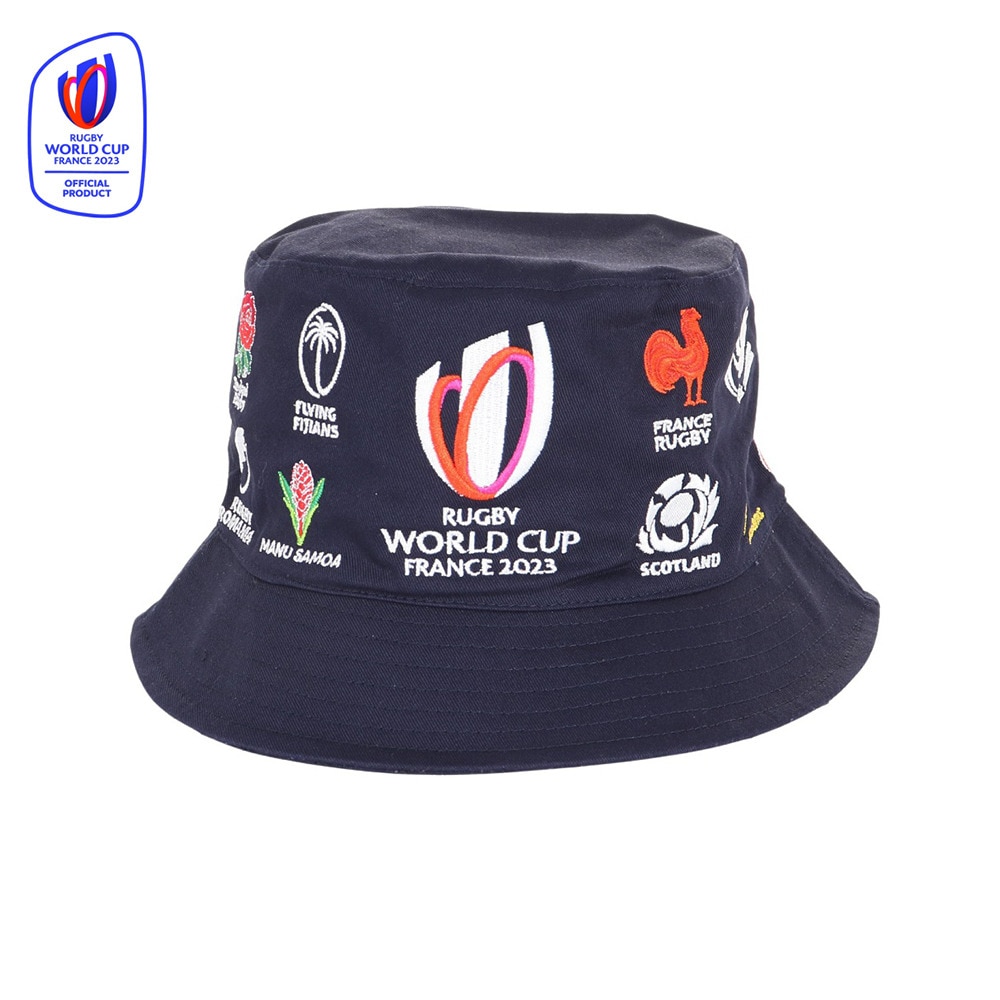 ラグビーワールドカップ2023 フランス（RUGBY WORLDCUP FRANCE 2023）（メンズ、レディース）20UNIONS バケットハット RWC53208
