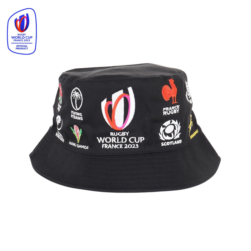 ラグビーワールドカップ2023 フランス（RUGBY WORLDCUP FRANCE 2023）（メンズ、レディース）20UNIONS バケットハット RWC53209