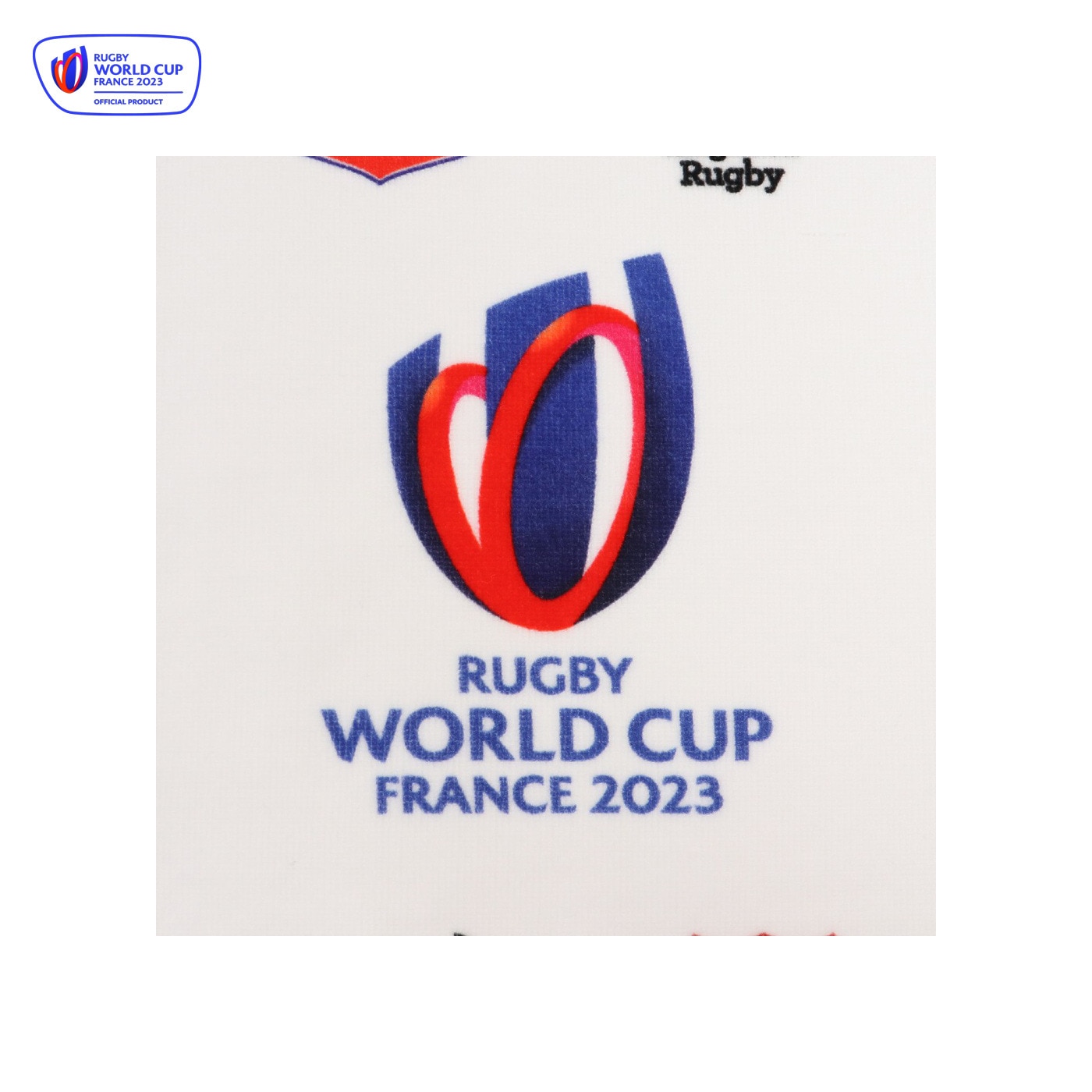 ラグビーワールドカップ2023 フランス（RUGBY WORLDCUP FRANCE 2023）（メンズ、レディース、キッズ）20UNIONS フェイスタオル RWC53210