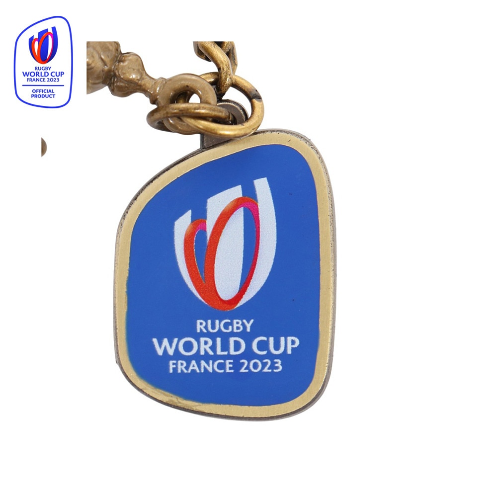 ラグビーワールドカップ2023 フランス（RUGBY WORLDCUP FRANCE 2023）（メンズ、レディース、キッズ）ウェブ・エリス・カップ  メタルキーホルダー RWC53304