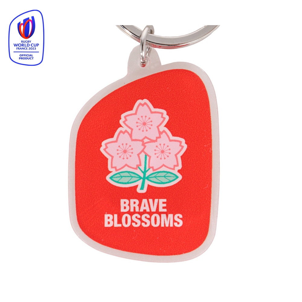 ラグビーワールドカップ2023 フランス（RUGBY WORLDCUP FRANCE 2023）（メンズ、レディース、キッズ）フランス×JRFU アクリルキーリング RWC35822