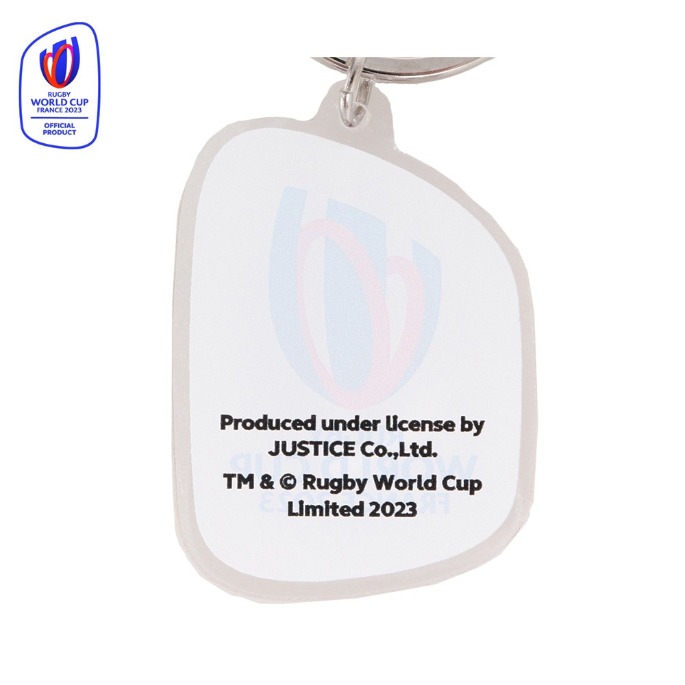 ラグビーワールドカップ2023 フランス（RUGBY WORLDCUP FRANCE 2023）（メンズ、レディース、キッズ）フランス×JRFU アクリルキーリング RWC35822