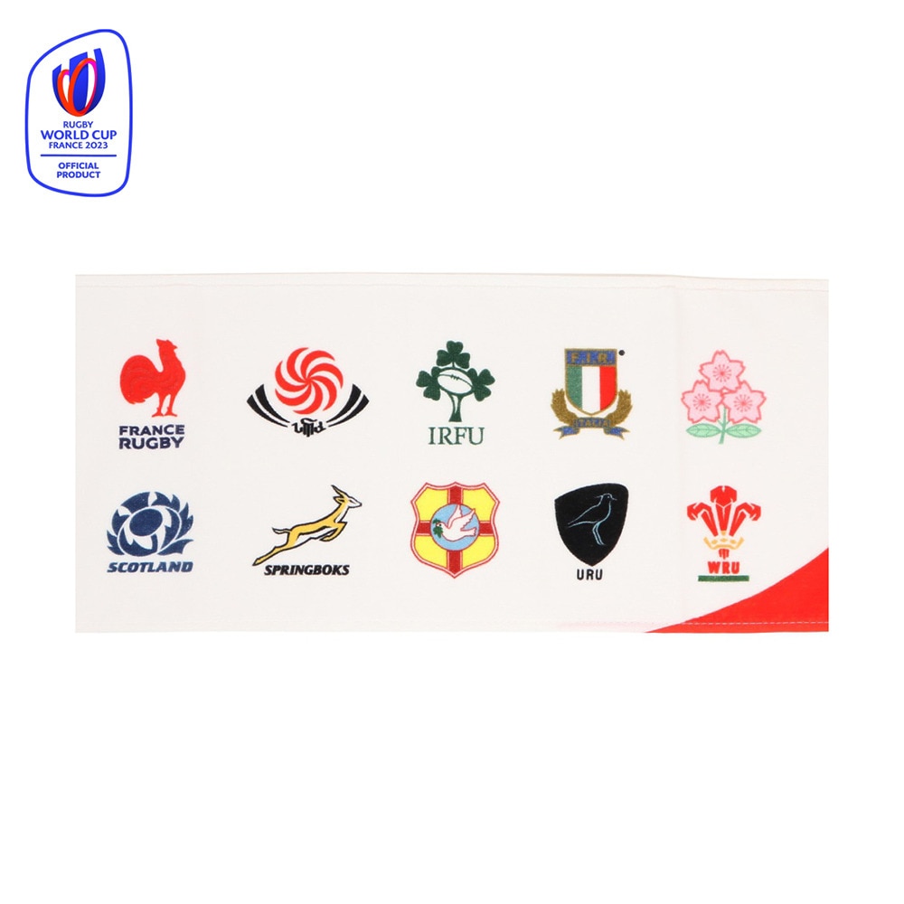 ラグビーワールドカップ2023 フランス（RUGBY WORLDCUP FRANCE 2023）（メンズ、レディース、キッズ）20UNIONS タオルマフラー RWC53216