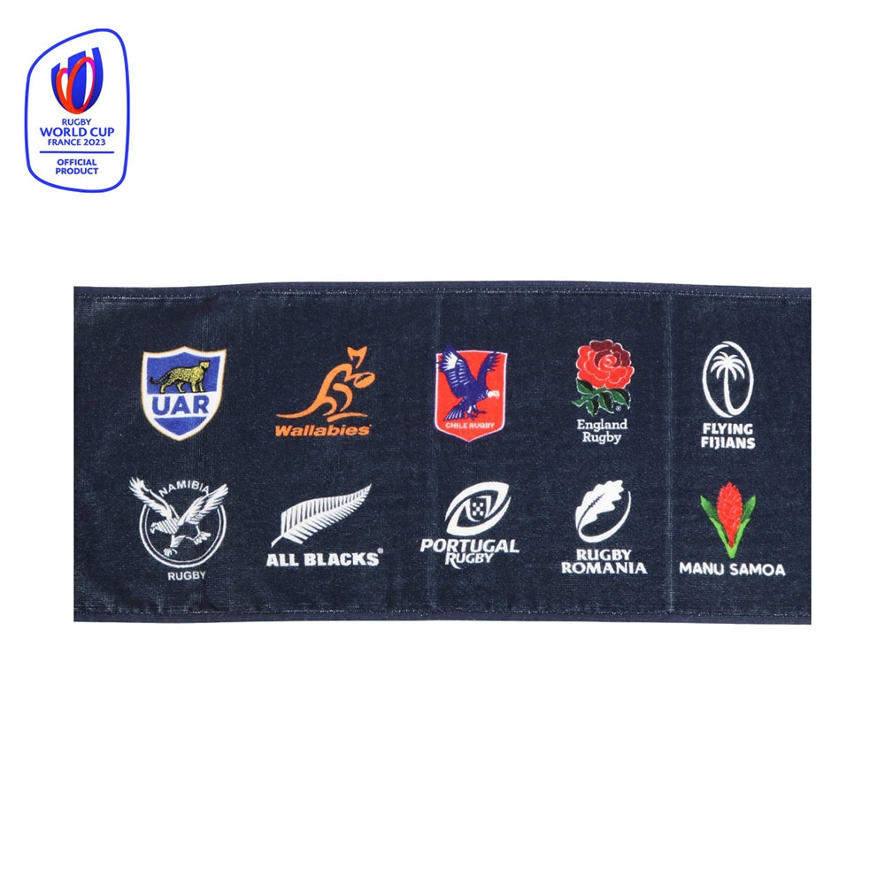 ラグビーワールドカップ2023 フランス（RUGBY WORLDCUP FRANCE 2023）（メンズ、レディース、キッズ）20UNIONS タオルマフラー RWC53217