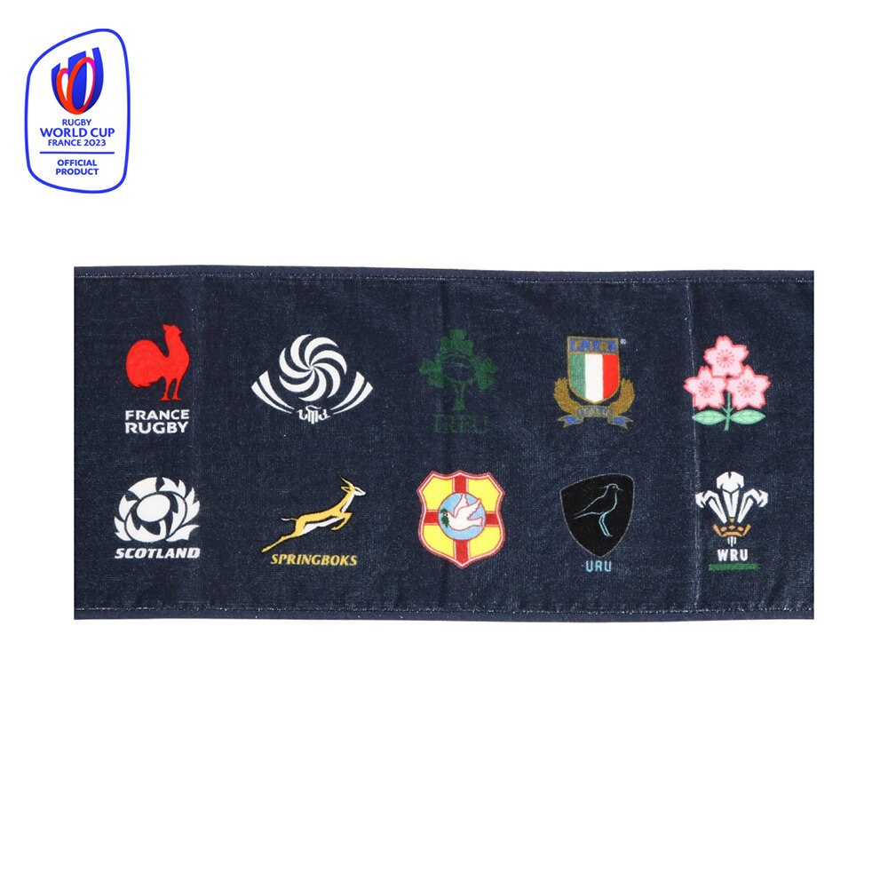 ラグビーワールドカップ2023 フランス（RUGBY WORLDCUP FRANCE 2023）（メンズ、レディース、キッズ）20UNIONS タオルマフラー RWC53217