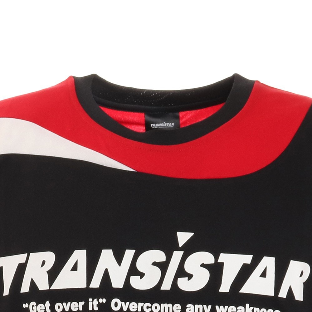 トランジスタ(TRANSISTAR)(メンズ、レディース)ハンドボールウェア アシメ切替ゲームシャツ HB21ST03-06