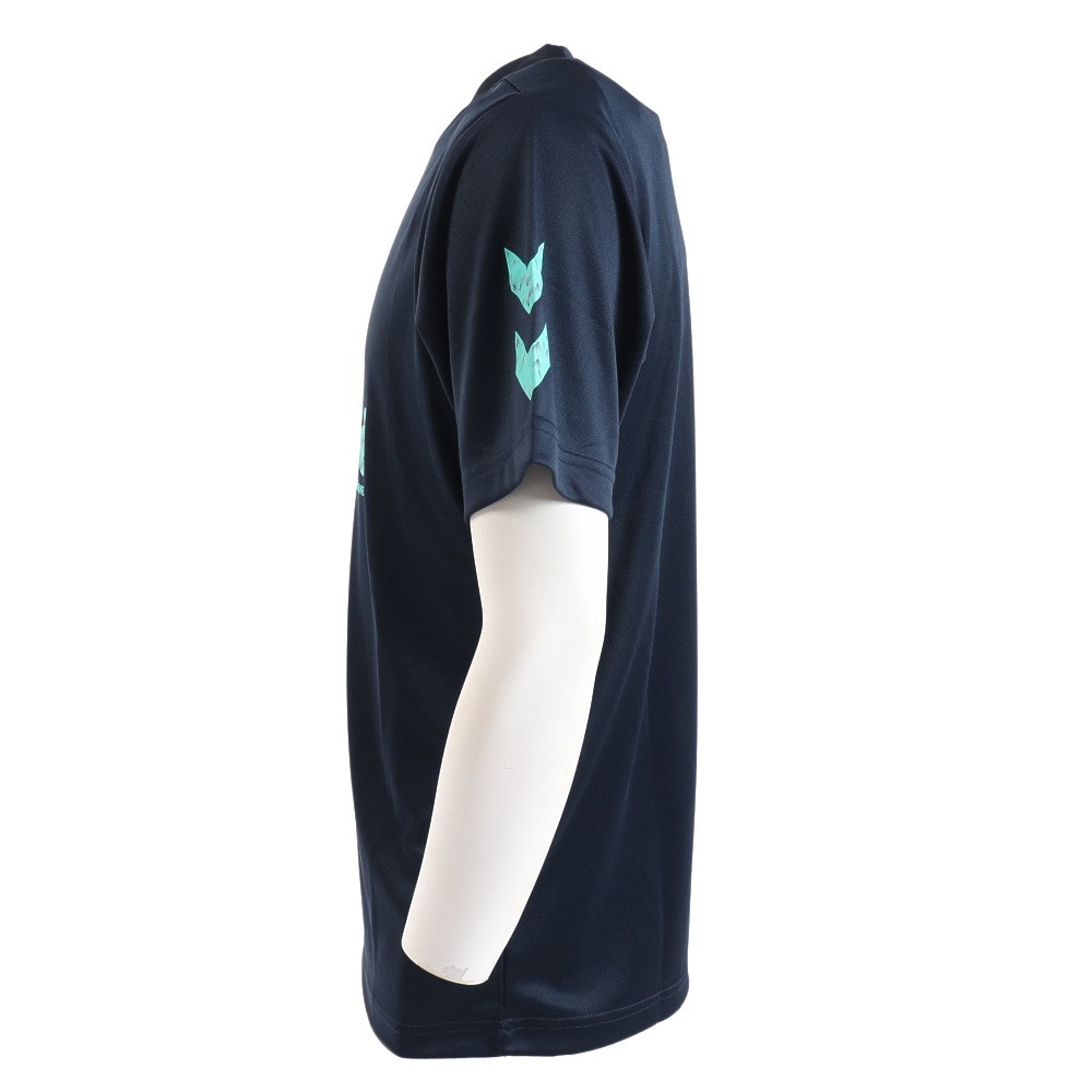 ヒュンメル（hummel）（メンズ）ハンドボールウェア UVカット プラクティスシャツ HAP1173-71 速乾