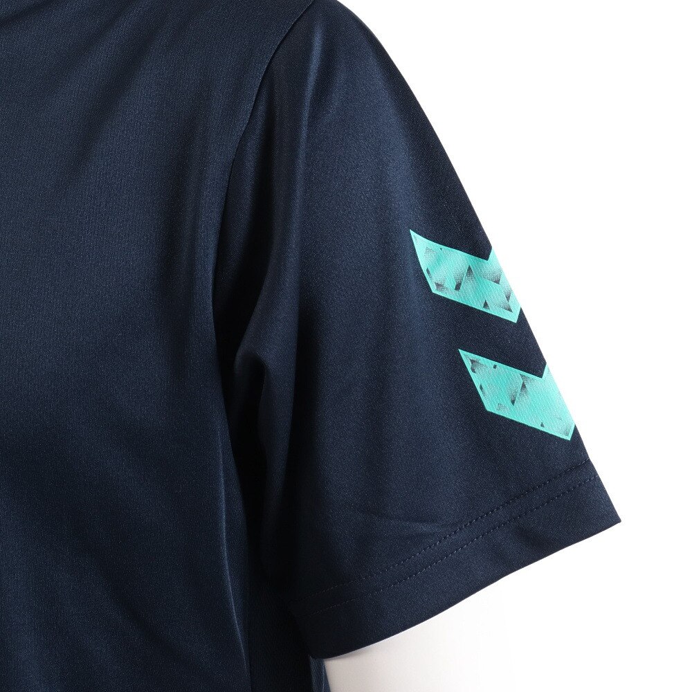 ヒュンメル（hummel）（メンズ）ハンドボールウェア UVカット プラクティスシャツ HAP1173-71 速乾