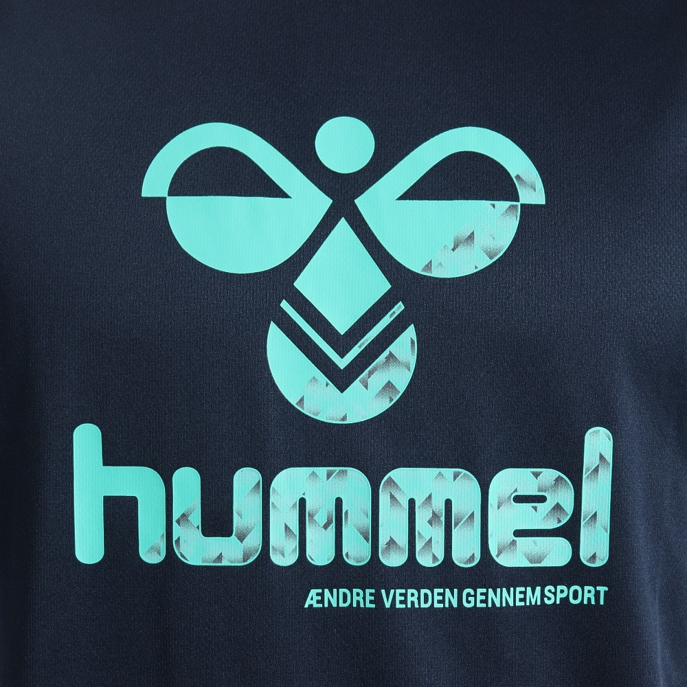 ヒュンメル（hummel）（メンズ）ハンドボールウェア UVカット プラクティスシャツ HAP1173-71 速乾