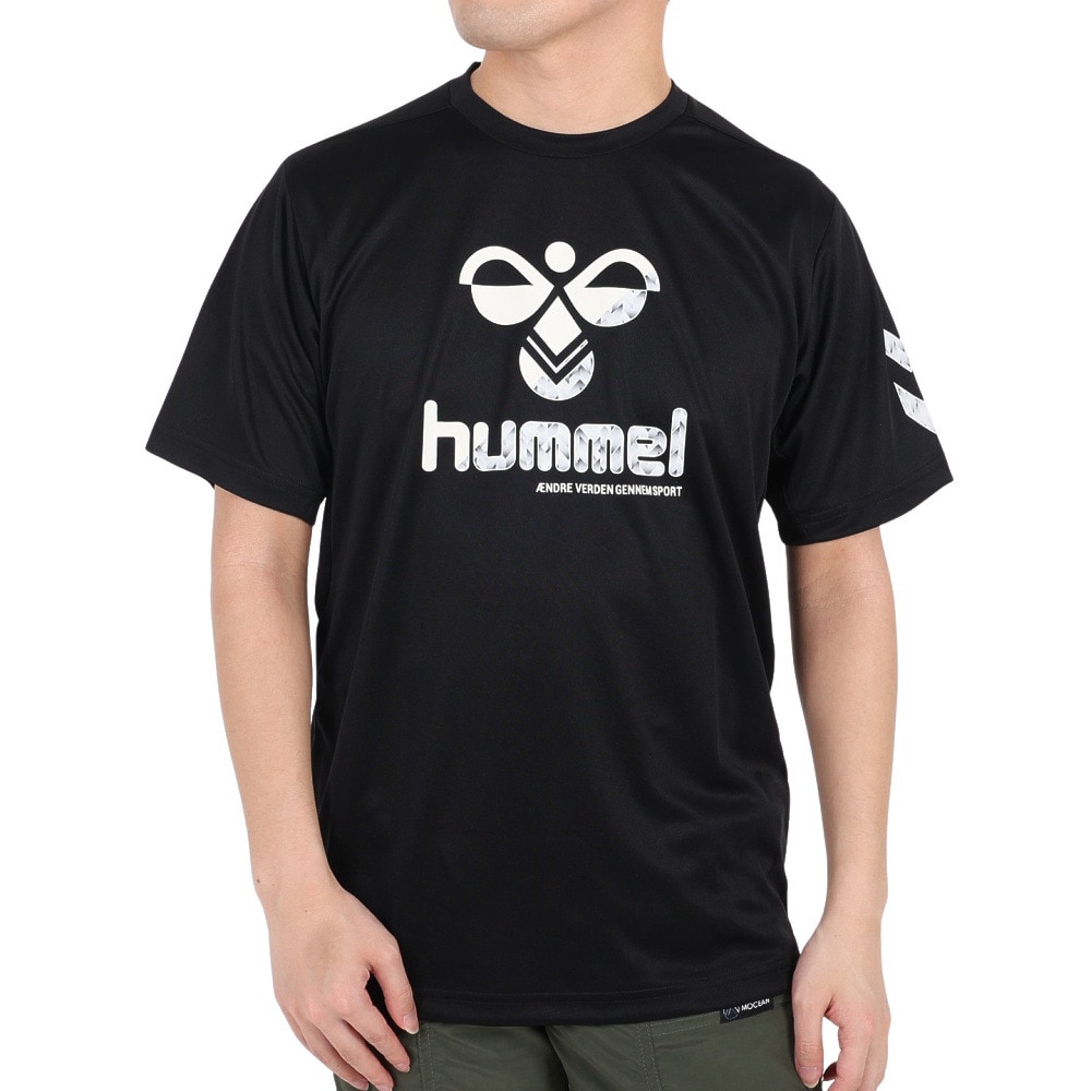 ヒュンメル（hummel）（メンズ）ハンドボールウェア S UVカット プラクティスシャツ HAP1173-90