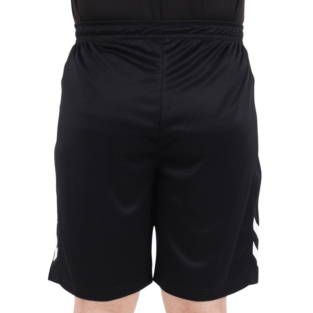 ヒュンメル（hummel）（メンズ）ハンドボールウェア S UVカット ニットハーフパンツ HAP2090P-90 速乾