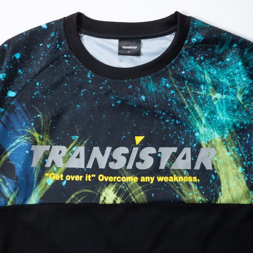 トランジスタ（TRANSISTAR）（メンズ、レディース）ハンドボールウェア ギャラクシーゲームシャツ HB23ST02-90