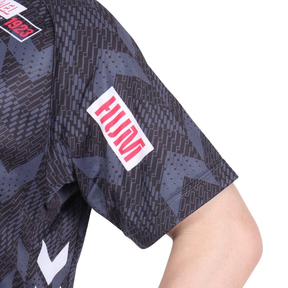 ヒュンメル（hummel）（メンズ）ハンドボールウェア 半袖プラクティスシャツ HAP1194-90 速乾