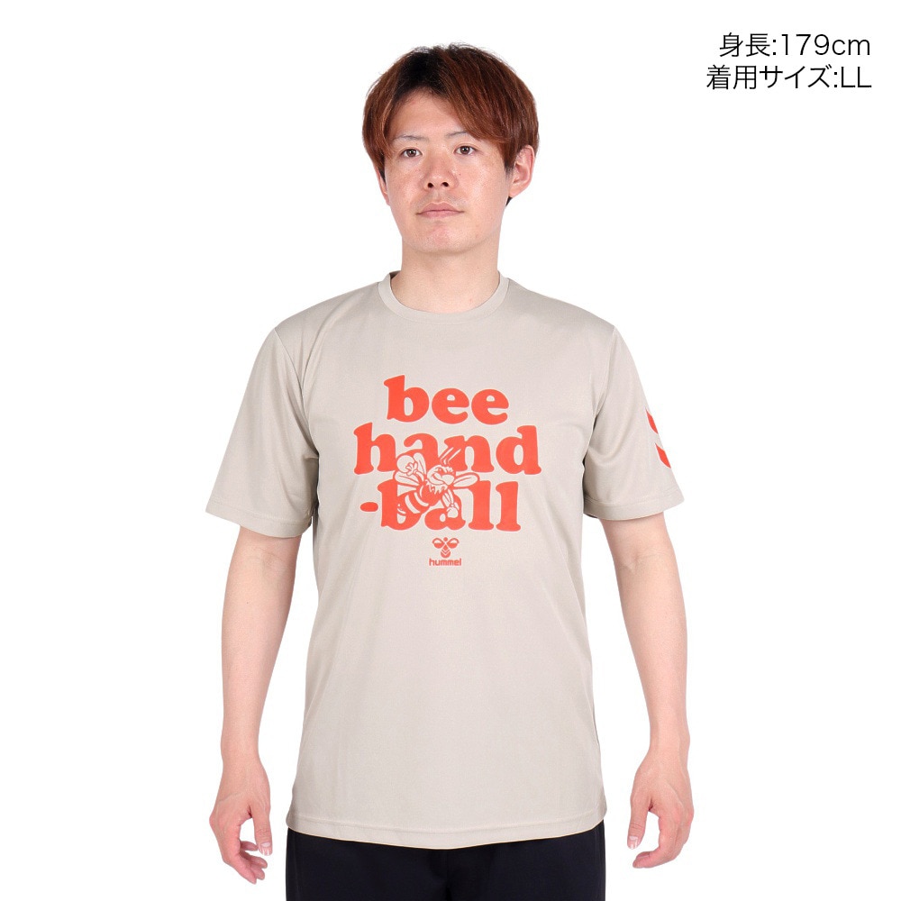 ヒュンメル（hummel）（メンズ）ハンドボールウェア ハンドボール BEE Tシャツ HAP1199-470 速乾