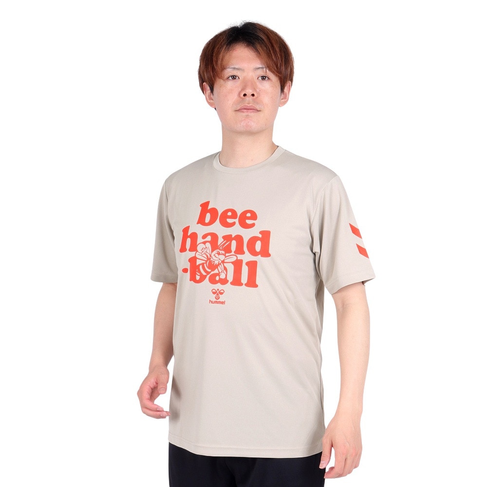 ｈｕｍｍｅｌ ハンドボールウェア ハンドボール BEE Tシャツ HAP1199-470 速乾 Ｍ 92 ハンドボール