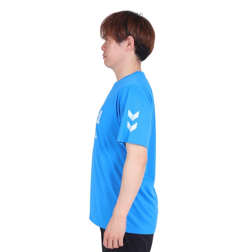 ヒュンメル（hummel）（メンズ）ハンドボールウェア BEE 半袖Tシャツ HAP1199-662 速乾