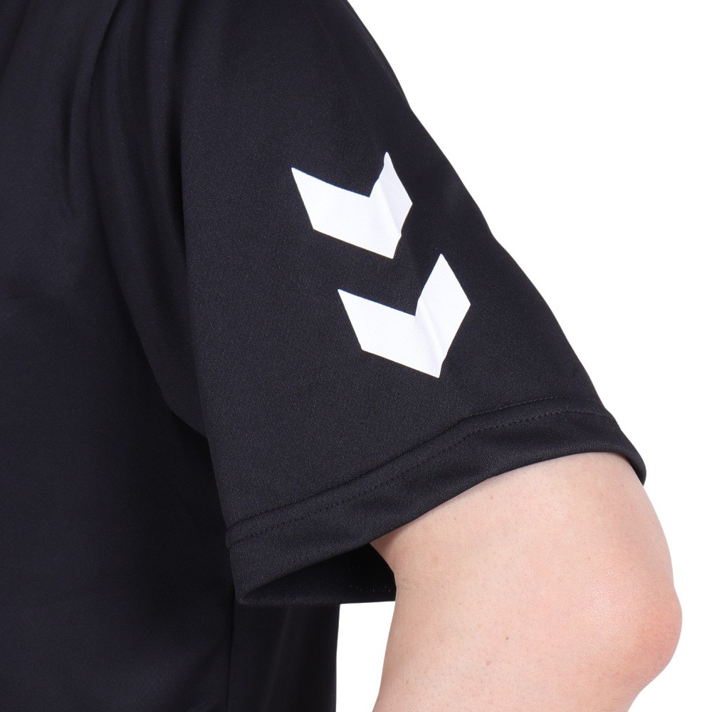 ヒュンメル（hummel）（メンズ）ハンドボールウェア BEE 半袖Tシャツ HAP1199-90 速乾