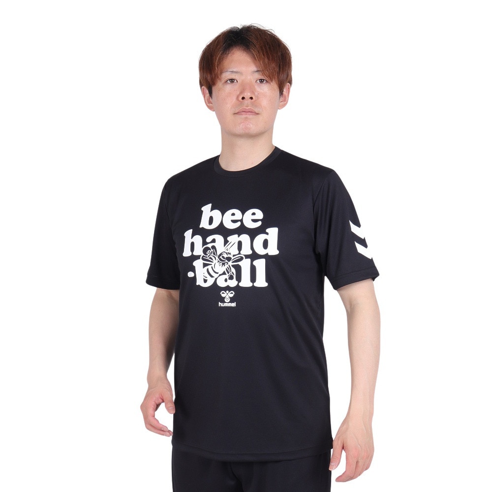 ｈｕｍｍｅｌ ハンドボールウェアBEE 半袖Tシャツ HAP1199-90 ＬＬ 90 ハンドボール