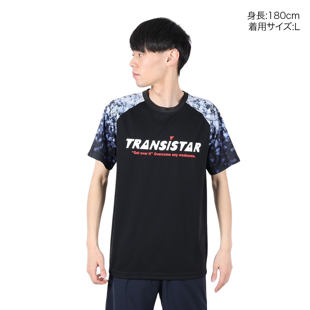 トランジスタ（TRANSISTAR）（メンズ、レディース）ハンドボールウェア ゲームシャツ フローズン 半袖Tシャツ HB24AT01-00