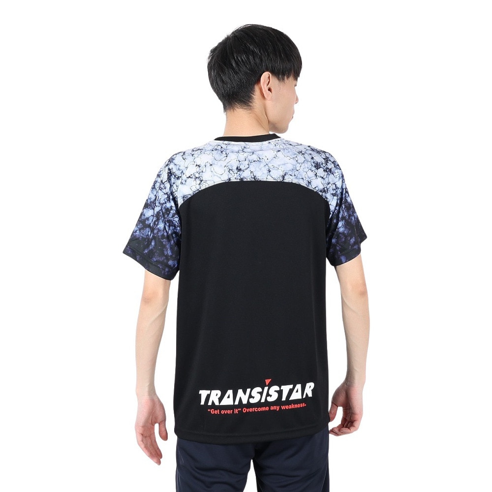 トランジスタ（TRANSISTAR）（メンズ、レディース）ハンドボールウェア ゲームシャツ フローズン 半袖Tシャツ HB24AT01-00
