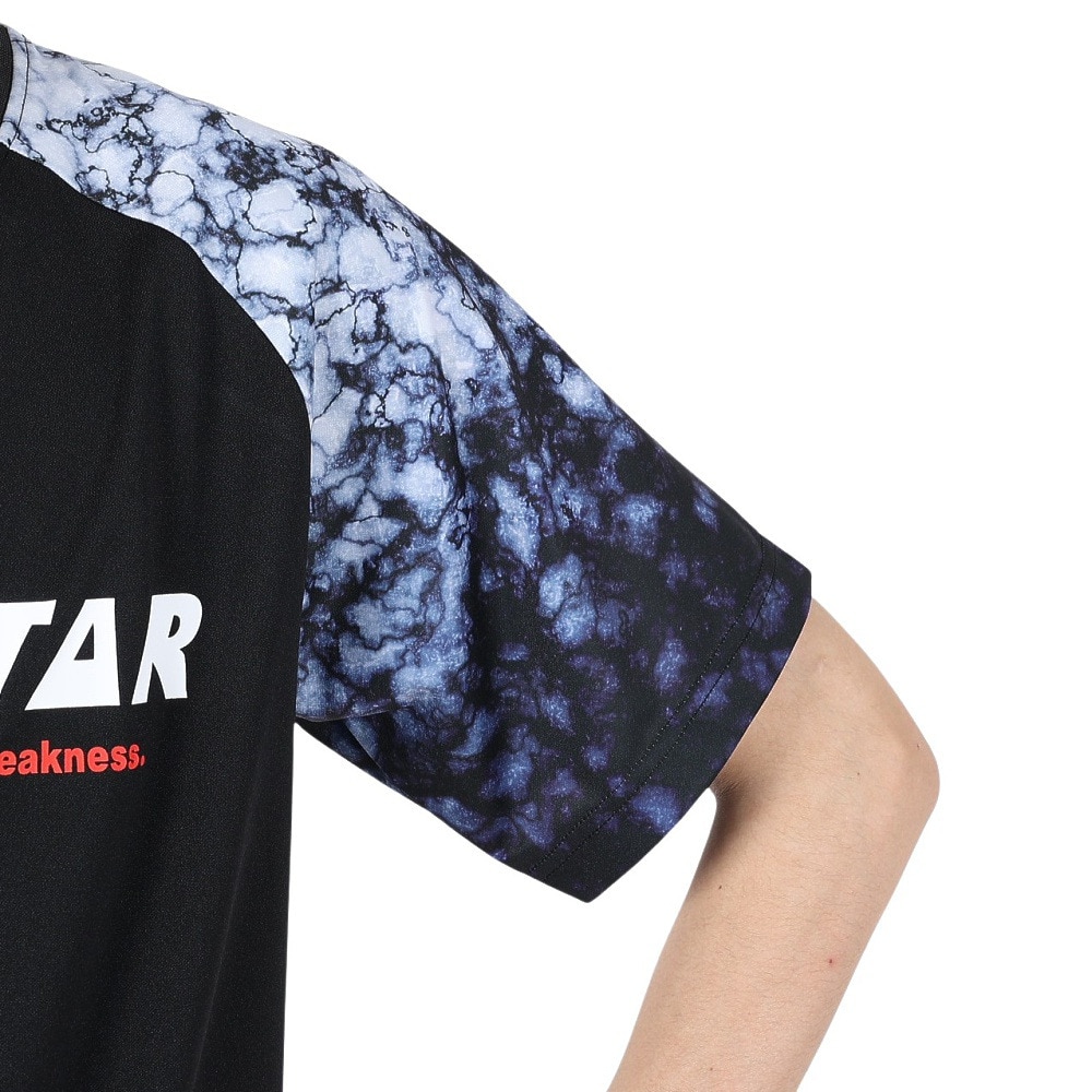 トランジスタ（TRANSISTAR）（メンズ、レディース）ハンドボールウェア ゲームシャツ フローズン 半袖Tシャツ HB24AT01-00