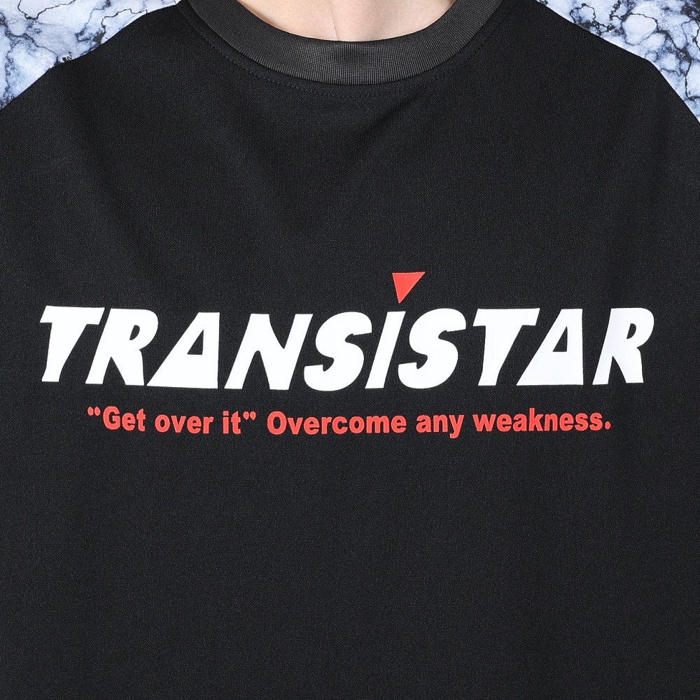 トランジスタ（TRANSISTAR）（メンズ、レディース）ハンドボールウェア ゲームシャツ フローズン 半袖Tシャツ HB24AT01-00
