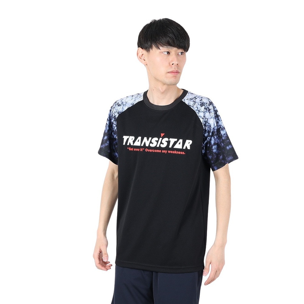 トランジスタ（TRANSISTAR）（メンズ、レディース）ハンドボールウェア ゲームシャツ フローズン 半袖Tシャツ HB24AT01-00