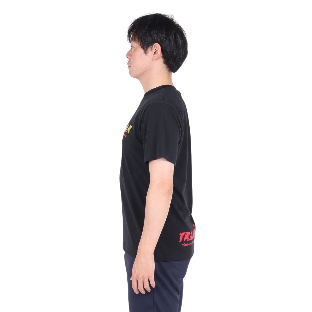 トランジスタ（TRANSISTAR）（メンズ）ハンドボールウェア 半袖ドライTシャツ ゼブラロゴ HB24TS10-07