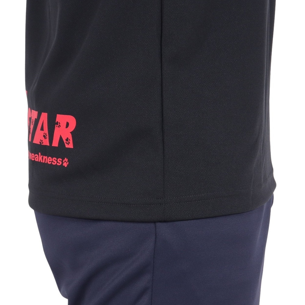 トランジスタ（TRANSISTAR）（メンズ）ハンドボールウェア 半袖ドライTシャツ ゼブラロゴ HB24TS10-07