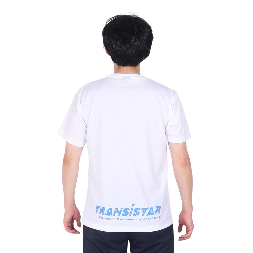 トランジスタ（TRANSISTAR）（メンズ）ハンドボールウェア 半袖ドライTシャツ ゼブラロゴ HB24TS10-14