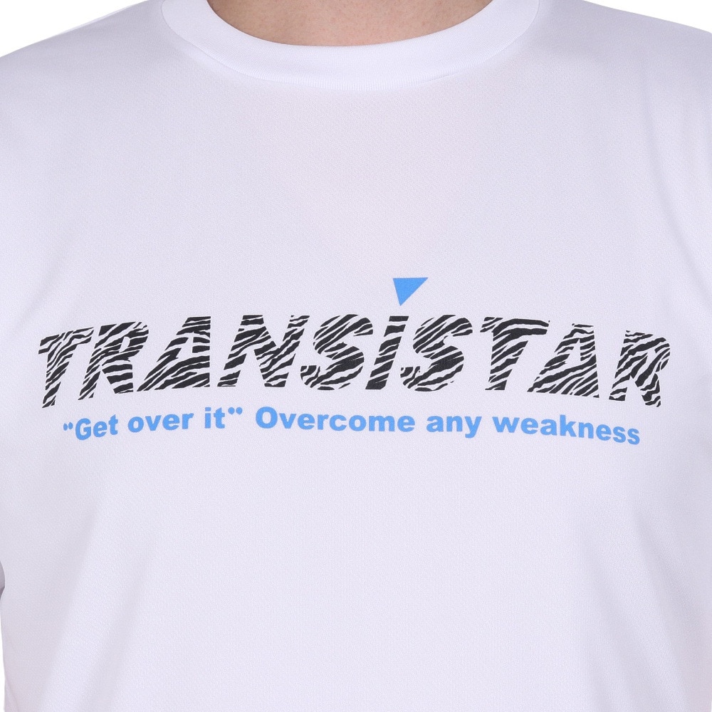 トランジスタ（TRANSISTAR）（メンズ）ハンドボールウェア 半袖ドライTシャツ ゼブラロゴ HB24TS10-14