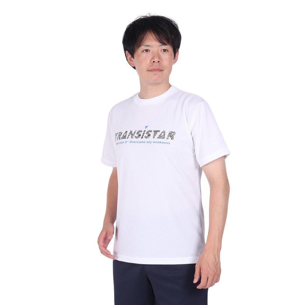 トランジスタ（TRANSISTAR）（メンズ）ハンドボールウェア 半袖ドライTシャツ ゼブラロゴ HB24TS10-14