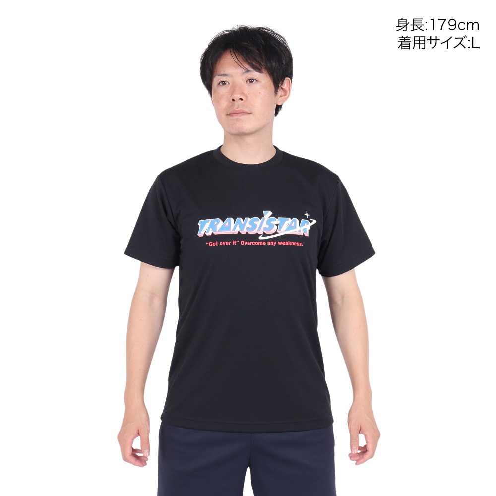 トランジスタ（TRANSISTAR）（メンズ）ハンドボールウェア 半袖ドライTシャツ レトロスペース HB24TS12-04