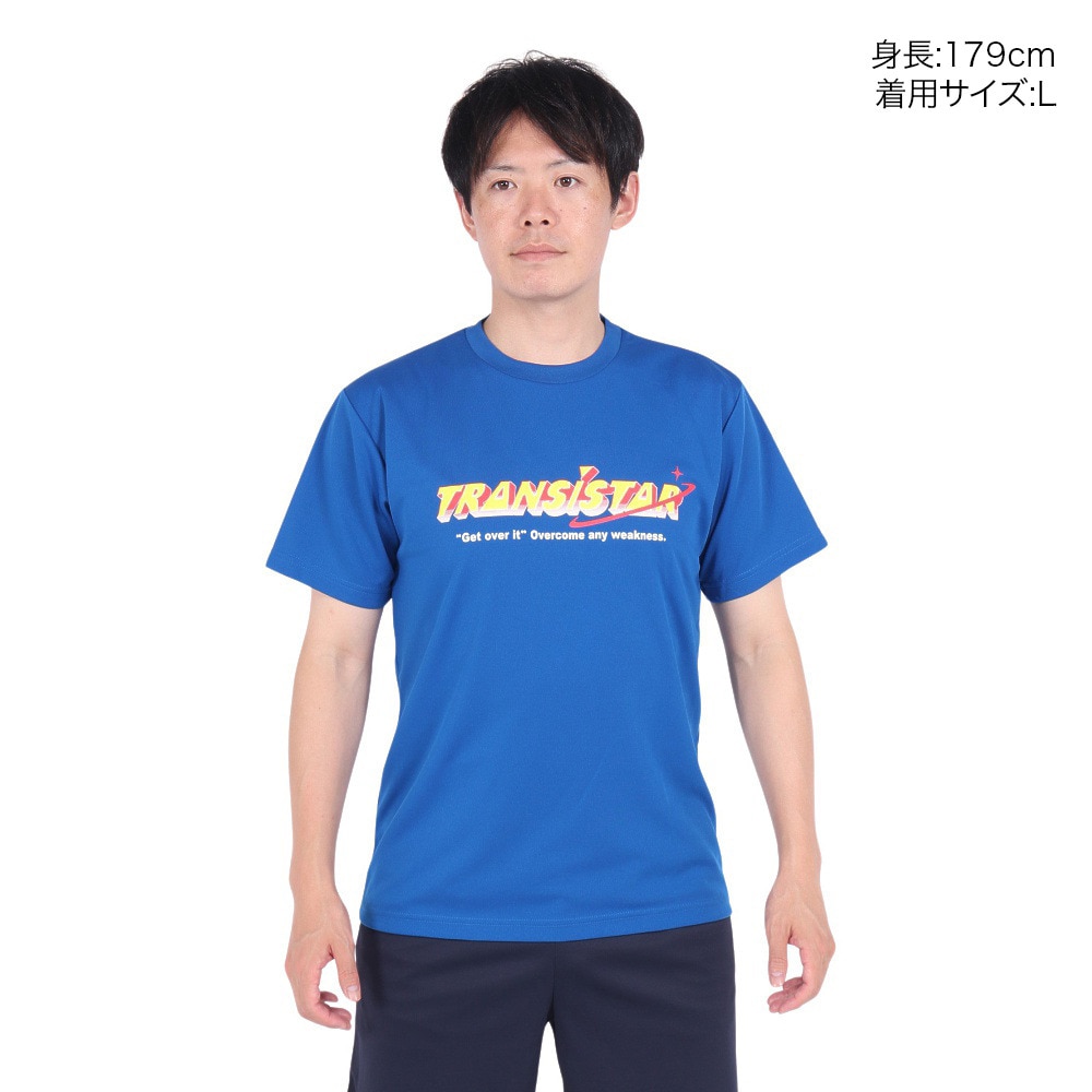 トランジスタ（TRANSISTAR）（メンズ）ハンドボールウェア 半袖ドライTシャツ レトロスペース HB24TS12-47