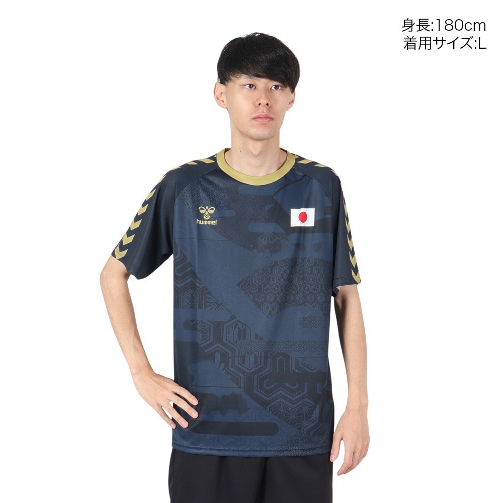 ヒュンメル（hummel）（メンズ）ハンドボールウェア 日本代表 レプリカシャツ HAZT106AR-71