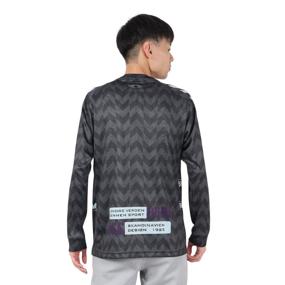 ヒュンメル（hummel）（メンズ、レディース）ハンドボールウェア HB EURO 長袖 プラクティスシャツ HAP7201-90