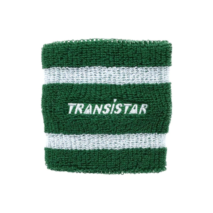 トランジスタ（TRANSISTAR）（メンズ、レディース、キッズ）ハンドボール リストバンド2ライン 1個入り HB23SE11-90 GRN