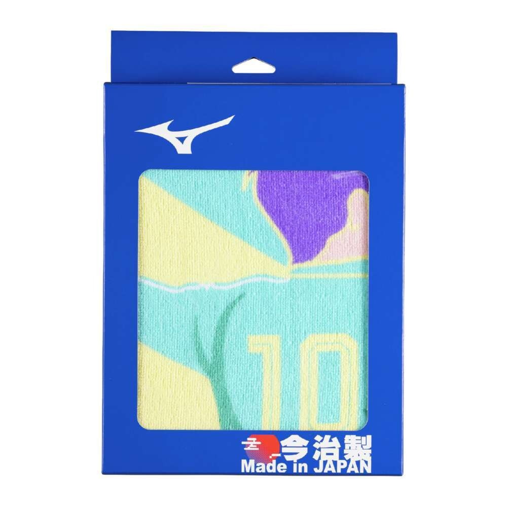 ミズノ（MIZUNO）（メンズ、レディース、キッズ）【新商品】今治製タオル サッカーデザイン フェイスタオル 箱入り32JYC12100
