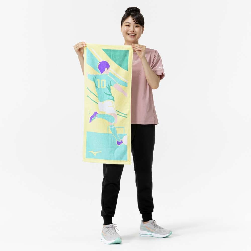 ミズノ（MIZUNO）（メンズ、レディース、キッズ）【新商品】今治製タオル サッカーデザイン フェイスタオル 箱入り32JYC12100